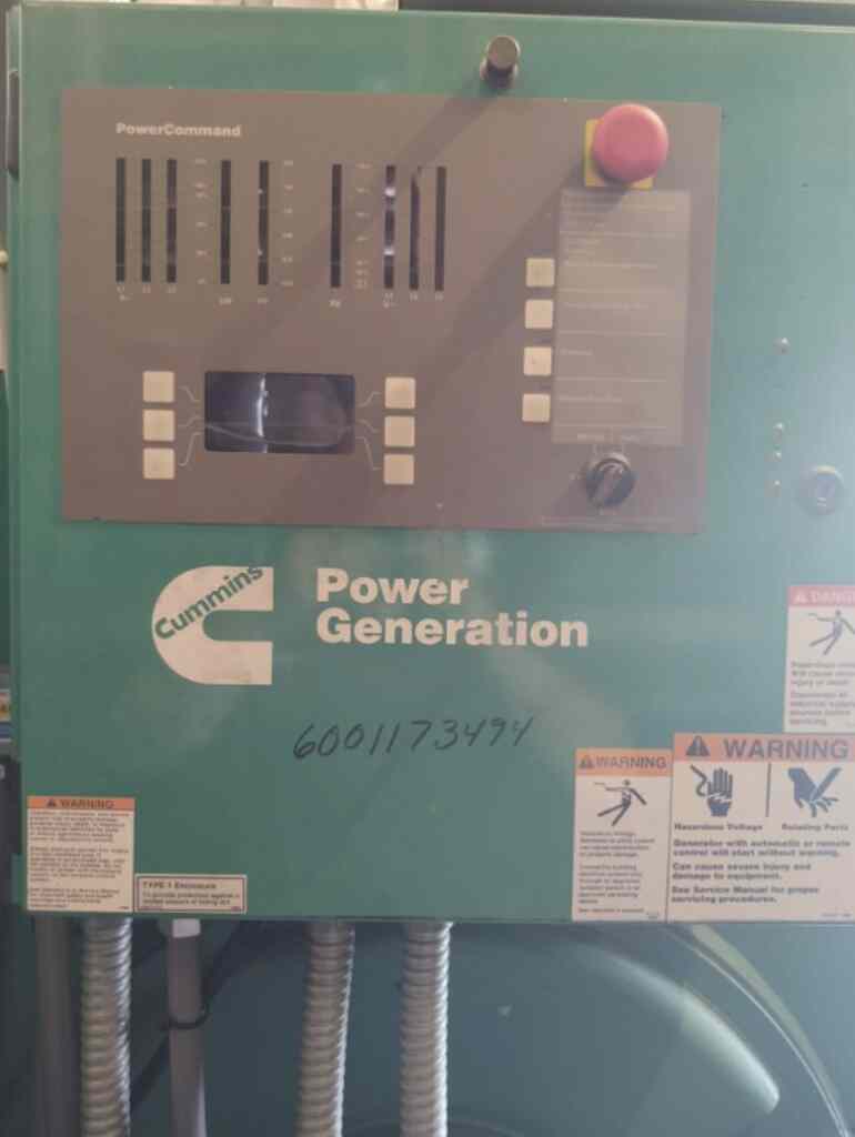 Cummins DQFAD QST30-G5 Standby Diesel Generator- Tier 2